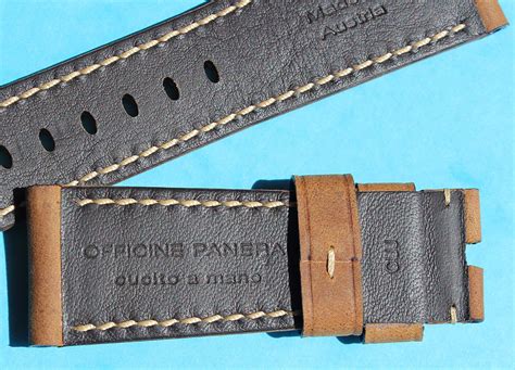 panerai strap replacement|Panerai aftermarket straps.